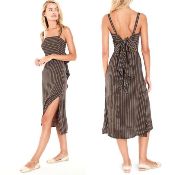 Faithfull the Brand Dresses & Skirts - Faithfull the Brand Katergo Midi Glasgow Stripe N7